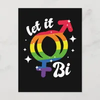 Let it Bi Pride Postcard