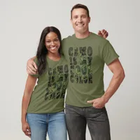 Woodland Green Camo Is My Cool Color Unisex T-Shirt