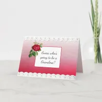 Grandma Announcement Card