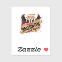 As Vampire - Make Halloween Great Again. Classic Sticker