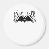 Skeleton Hands The Of A Heart  Magnet