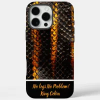 Shed snake skins' intricate patterns in light iPhone 16 pro max case