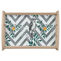 Mockingbird & Green Ivy Serving Tray