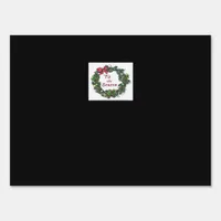 Tis The Season Christmas Wreath Sign