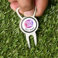 Your Name with Custom Logo Divot Tool