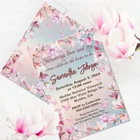 Blossoming Romance - Bridal Shower Invitation