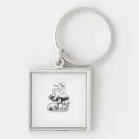Cottagecore Aesthetic Frog Mushroom Toad Goblincor Keychain
