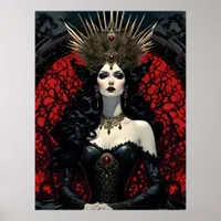 Gothic Queen Poster