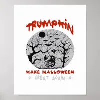 Trumpkin Halloween Poster