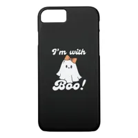 Im With Boo Funny Retro Style iPhone 8/7 Case