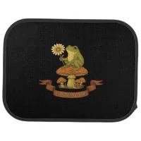 Frog of the Garden Fairycore Cottagecore Frog Car Floor Mat