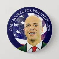 Cory Booker for President 2020 US Election Button