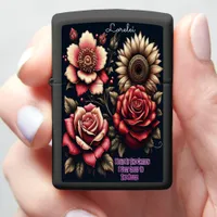 I Live In The Garden Nature-Inspired  Zippo Lighter