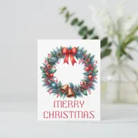 Wreath Christmas Card