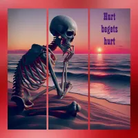 Hurt begets Hurt | Triptych