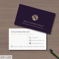 Simple Luxury Professional Business Card