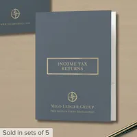 Tax Return Folders for Accountants