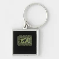 Crows Before Bros - Whimsigoth Fantasy Illustratio Keychain