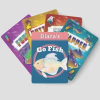 Personalized Go Fish Fun Kids Children's Card Game