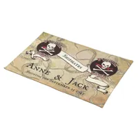 Pirate Wedding Cloth Placemat