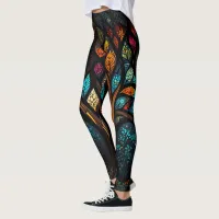 Tree of Life Love Girl Power  Leggings