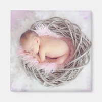 Personalize this Baby Photo Magnet