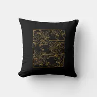 Goblincore Cottagecore Academia Aesthetic Strawber Throw Pillow