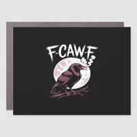F-Caw-F Classic Minimal Clean Car Magnet