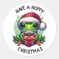 Have a Hoppy Christmas | Frog Pun