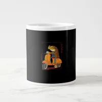Frog  Scooter Mushroom Goblincore Academia Aesthet Giant Coffee Mug