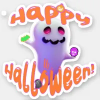 Ghostly allure abounds!  sticker