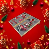 Gangster Santa Merry Christmas | Cornhole Set