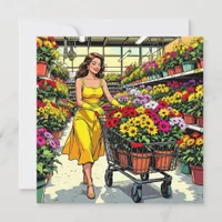 I'm Rooting for these Plants | Gardening Pun Card