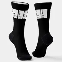 Genius Science Nerd Socks