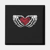 Skeleton Hands With Heart Classic Magnet
