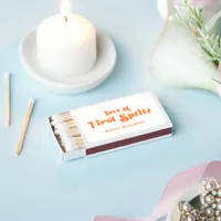 Love at First Spritz Bridal Shower Matchboxes