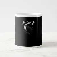 Funny Crow Essential Retro Classic Giant Coffee Mug