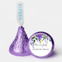 Ultra Violet Watercolor Floral Hershey®'s Kisses®