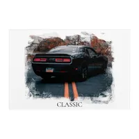 *~* Classic Antique Old Muscle Car Acrylic Print
