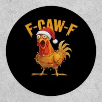 F-Caw-F Chicken Christmas Essential Patch