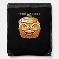 Pumpkin Donald, Funny Halloween Scary Classic Drawstring Bag
