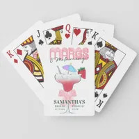 Margs Matrimony Tequila Bridal Shower Bachelorette Poker Cards