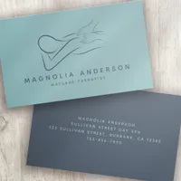 Minimalist Modern | Massage Therapist Business Card