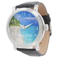 Photo travel vacation keepsake watch