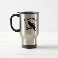 Gothic Crow Funny F-Caw-F Humor Essential Creative Travel Mug