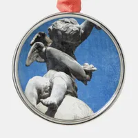 Plaza Cherub Metal Ornament