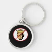 No Kings Anti Creative Classic Design Keychain