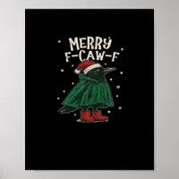 Merry F-Caw-F Poster