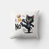 No Kings In America Essential Minimal Clean Throw Pillow