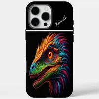 Rainbow Raptor's Gaze iPhone 16 Pro Max Case